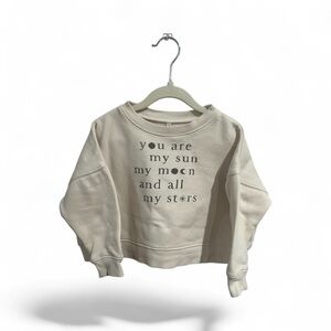 2T-3T Rylee + Cru Cream 'You Are My Sun' Sweatshirt